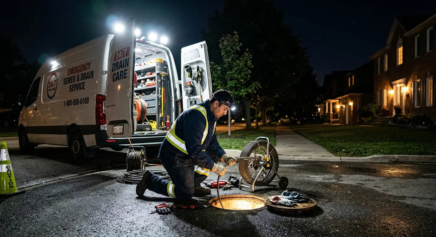 Sewer Line Cleaning in Leacock, PA